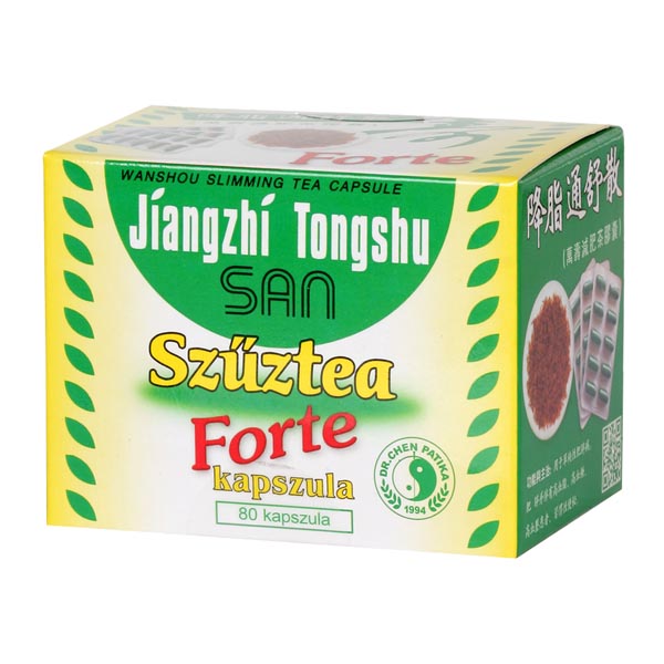 Szűztea kapszula forte (Jiangzhi T.) DR.CHEN 80x