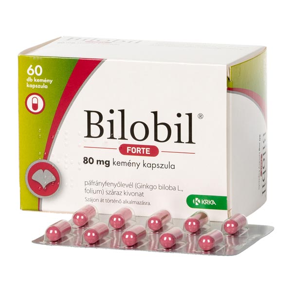 Bilobil Forte 80 mg kemény kapszula 60x