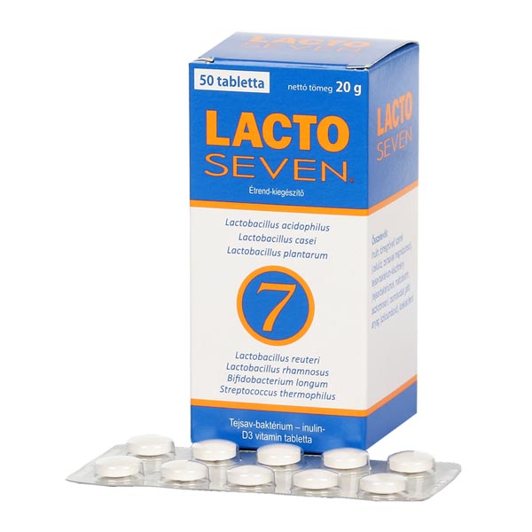 Lactoseven tabletta VITABALANS 50x