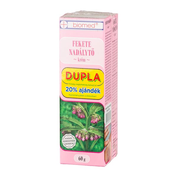 Biomed Feketenadálytő krém DUO 60+60g