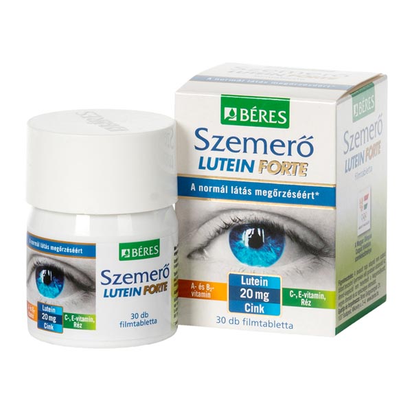 Béres Szemerő Lutein Forte ÉTRENDKIEG. filmtabl. 30x