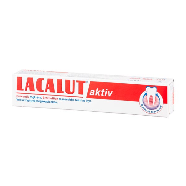 Lacalut Aktív preventiv fogkrém 75ml
