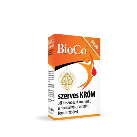 BioCo Szerves Króm tabletta 60x