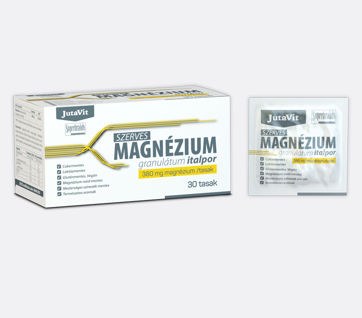 JutaVit Szerves Magnézium granulátum Citrom 30x