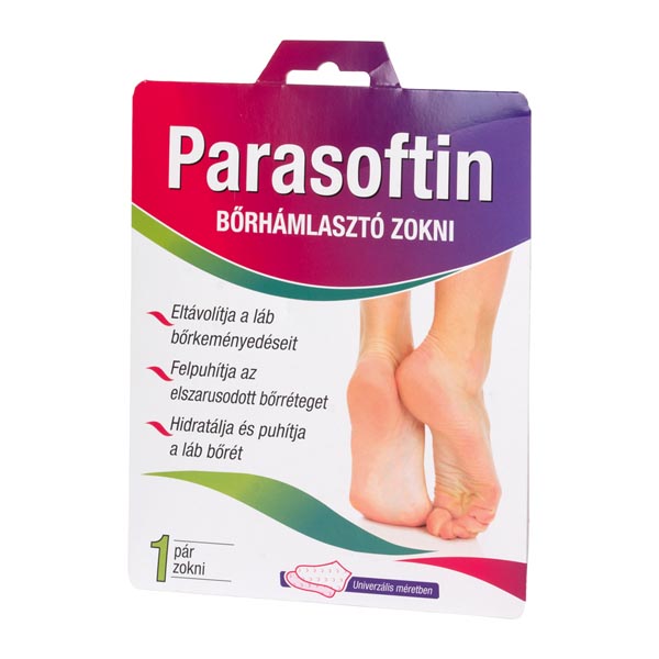 Parasoftin bőrhámlasztó zokni 