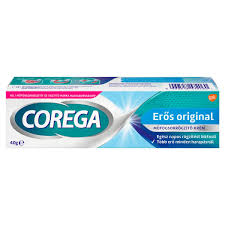 Corega műfogsorrögzítő krém erős rögzítés Mentolos 40g