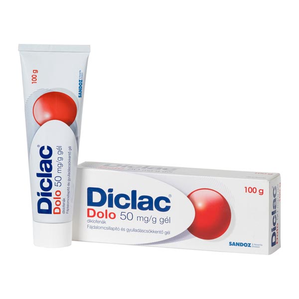 Diclac Dolo 50mg/g gél al.tubus 100g