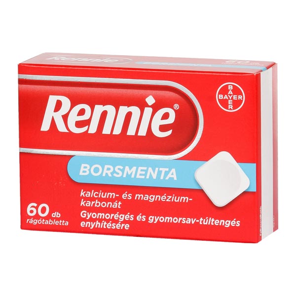 Rennie rágótabletta 60x