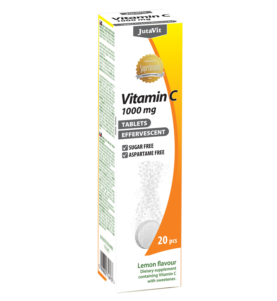 Jutavit C-vitamin 1000 mg pezsgőtabletta 20x
