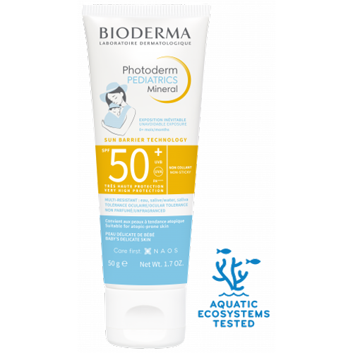 Photoderm Pediatrics Mineral SPF 50+ BIODERMA 50g