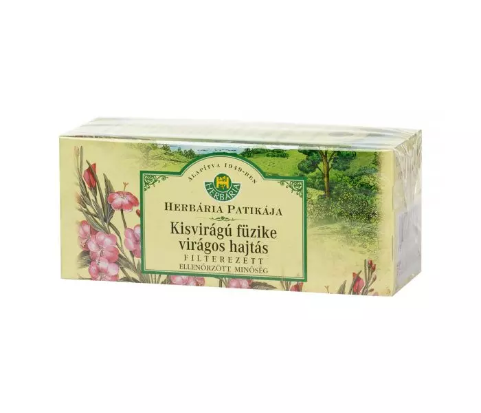 Kisvirágú füzike  filteres HERBÁRIA 25x1g