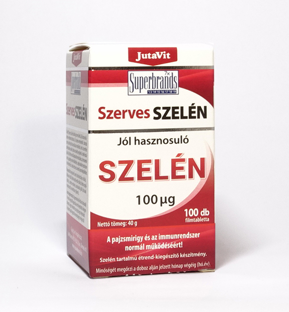 JutaVit Szerves Szelén tabletta 100x