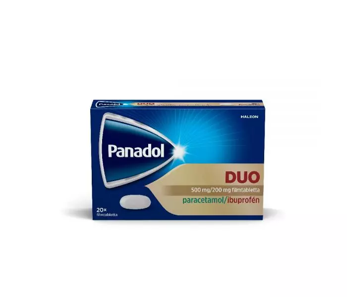 Panadol Duo 500 mg/200 mg filmtabletta 20x