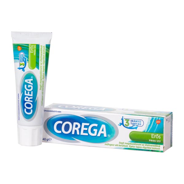 Corega műfogsorrögzítő krém friss 40g