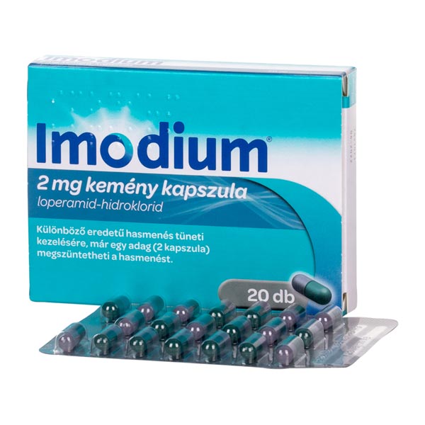 Imodium 2 mg kemény kapszula 20x