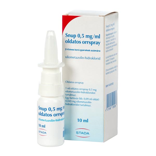 Snup 0,5 mg/ml oldatos orrspray /02 10ml