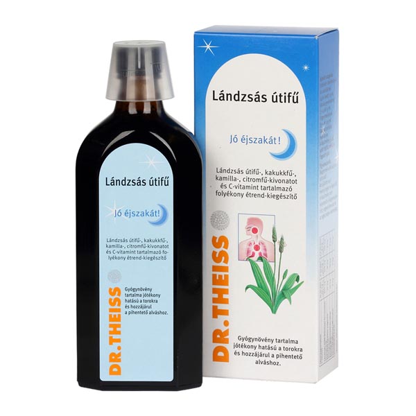 Dr.Theiss Jó éjszakát lándzsás utifű szirup 250ml