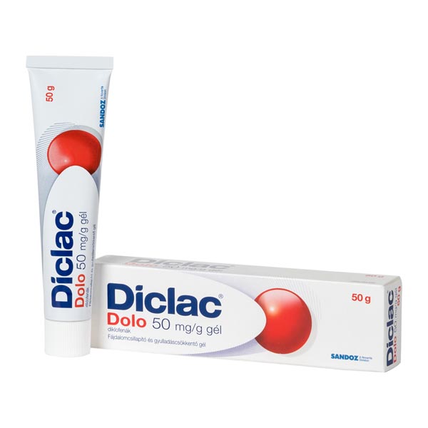 Diclac Dolo 50mg/g gél al.tubus 50g