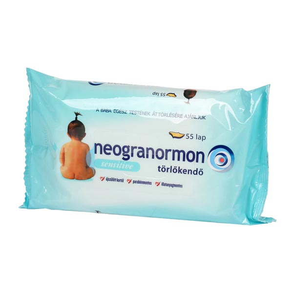 Neogranormon Sens baba törlőkendő 55x
