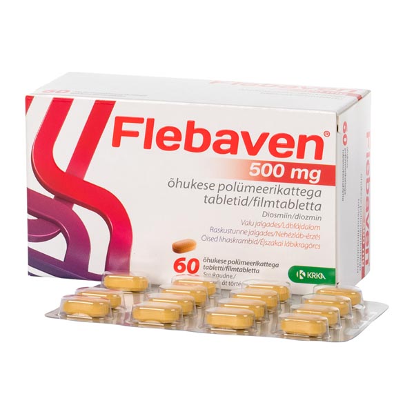 Flebaven  500 mg filmtabletta 60x