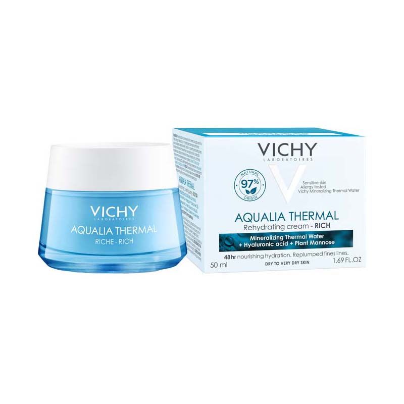 Vichy Thermal Aqualia Riche/gazdag rehidr.nappali 50ml
