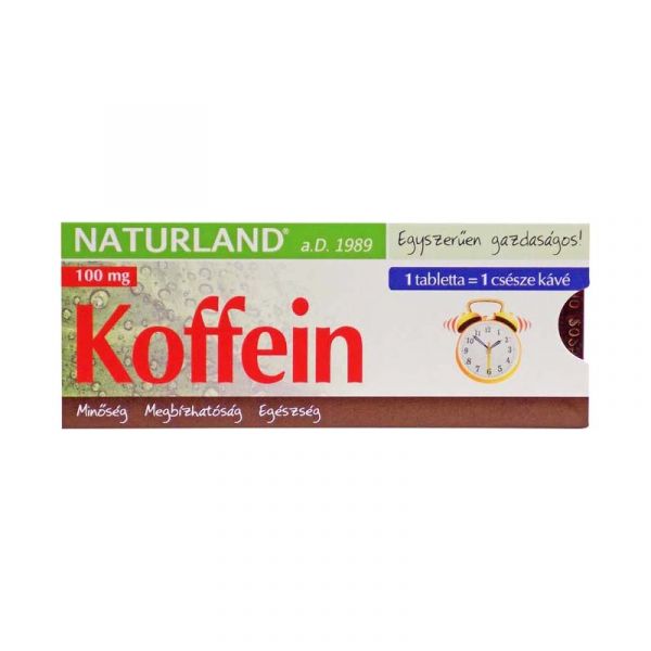 Naturland Koffein tabletta 20x
