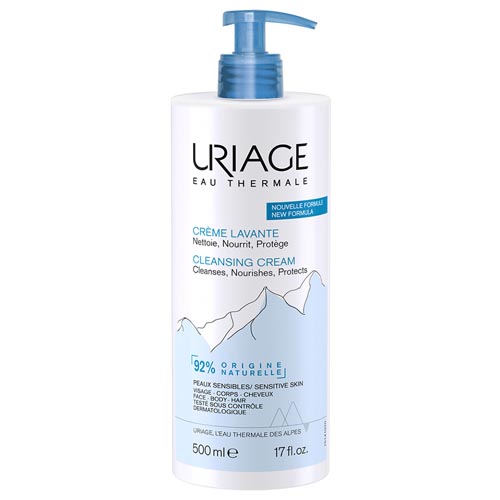 Uriage Créme Lavante tápláló krém-tusfürdő 500ml