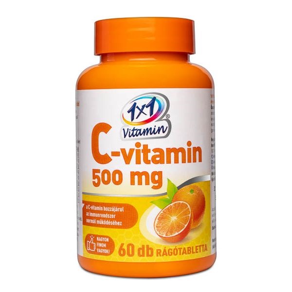 Ceres 1x1 Vitamin C-vitamin 500mg rágótabletta 60x