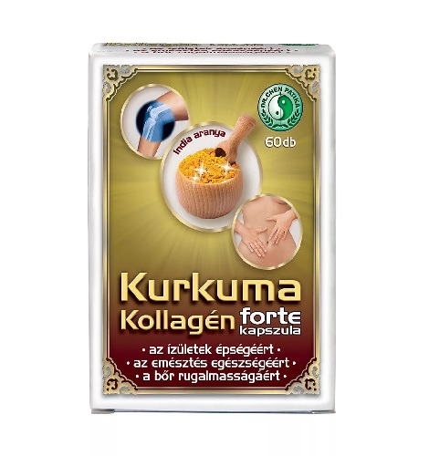 Kurkuma Kollagén Forte kapszula DR.CHEN 60x