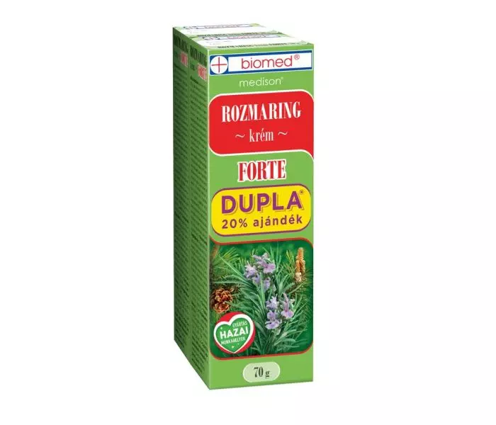 Biomed rozmaring FORTE krém DUO 70+70g
