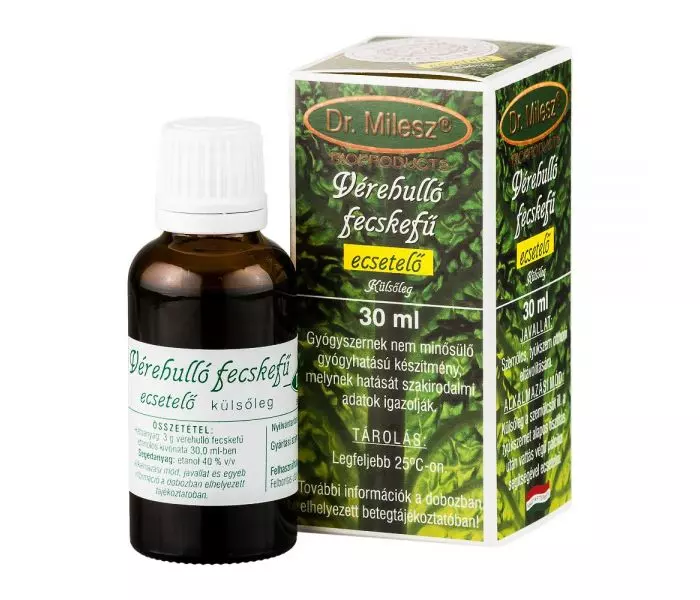 Dr.Milesz Vérehulló fecskefű ecsetelő 30ml