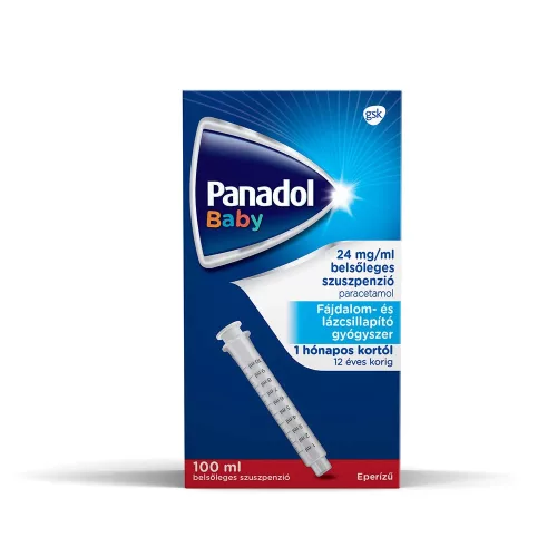 Panadol Baby 24 mg/ml belsőleges szuszpenzió 100ml