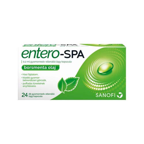 Entero-Spa 0,2 ml gyomornedv-ellenálló kapszula 24x buborékcsomagolásban