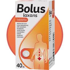 Bolus laxans tabletta 40x