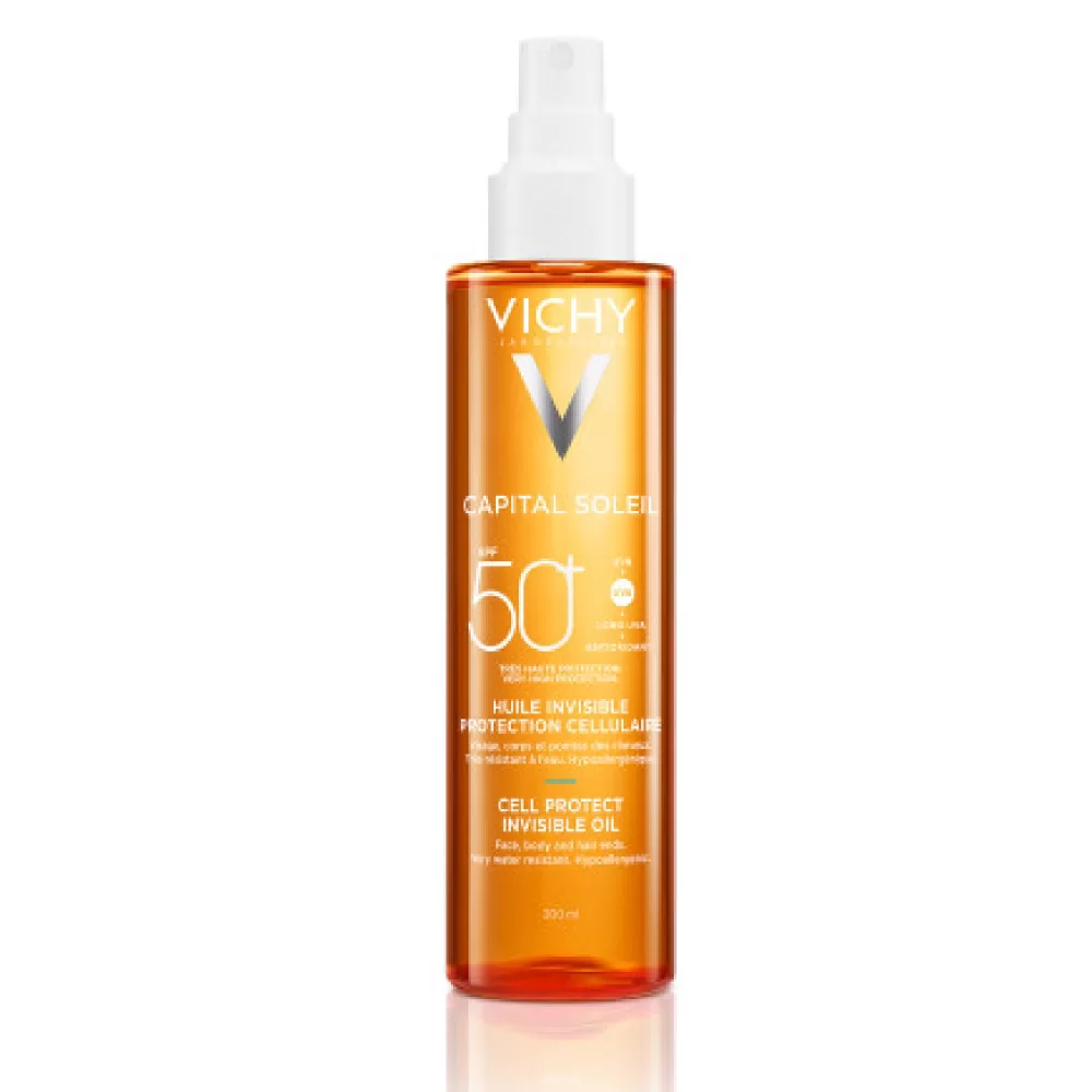 Vichy Capital Sol.Cellprot láthatatlan olaj F50+ 200ml