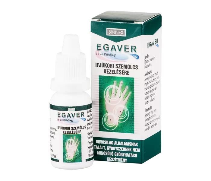 Egaverr szemölcs elleni ecsetelő 10ml