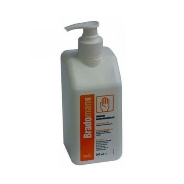Bradoman Soft oldat kézfertőtlenítő pumpás 500ml