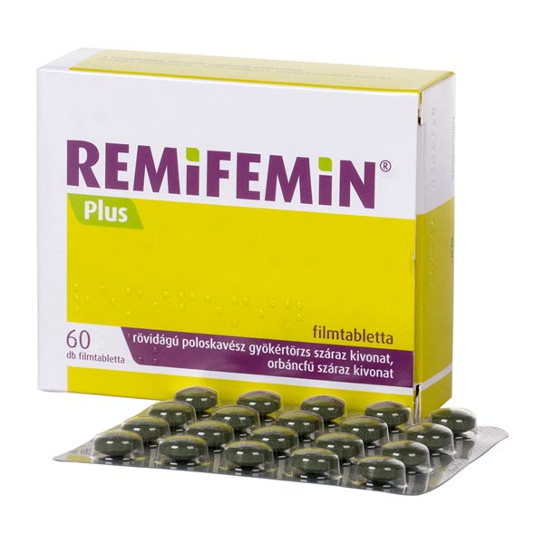 Remifemin Plus filmtabletta /02 60x pvc/pe/pvdc