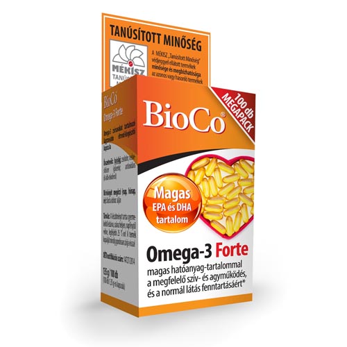 BioCo Omega-3 forte kapszula 100x