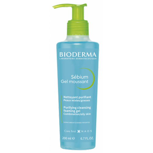 Sébium Moussant gél BIODERMA 200ml