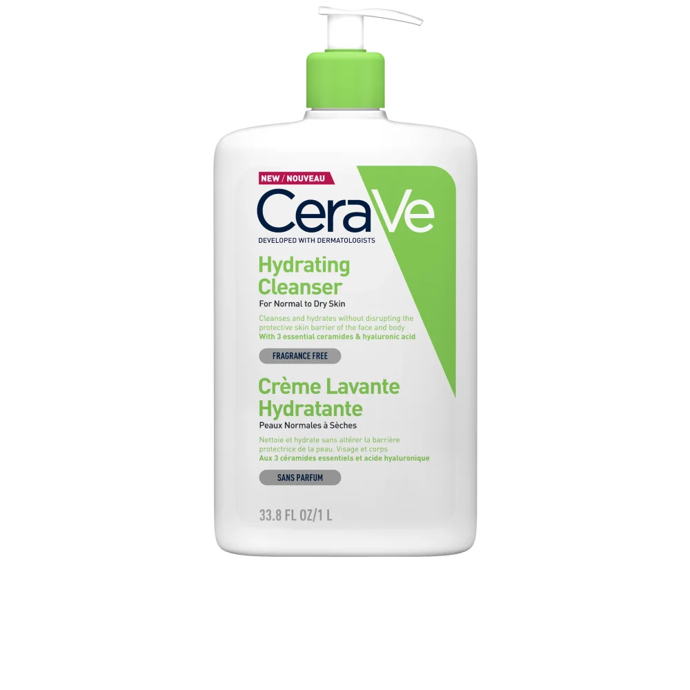 CeraVe hidratáló krémes tisztító arcra, testre 1000ml