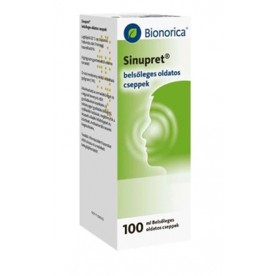 Sinupret belsőleges oldatos cseppek 100ml
