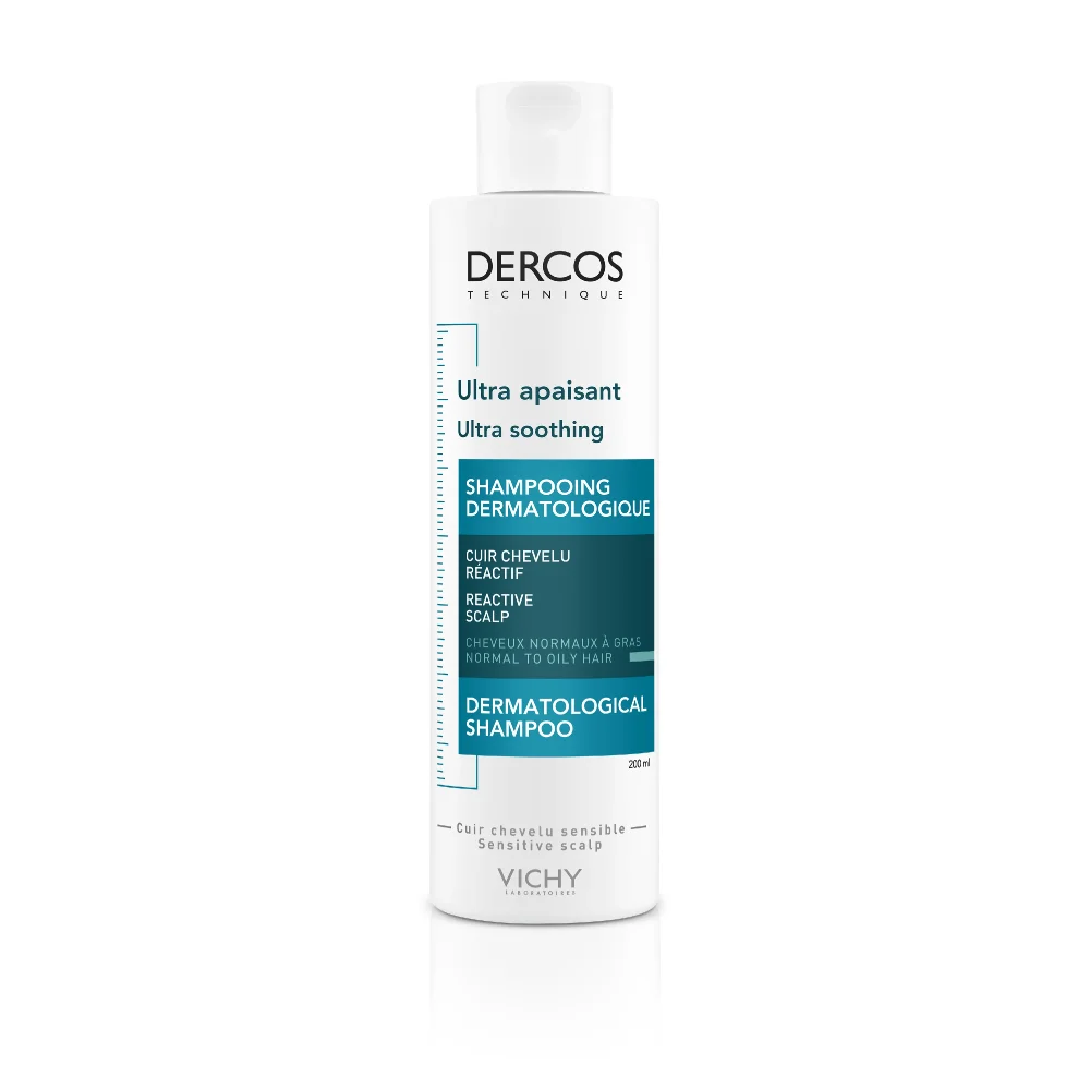 Vichy Dercos sampon érzékeny fejbőrre n/zs hajra 200ml