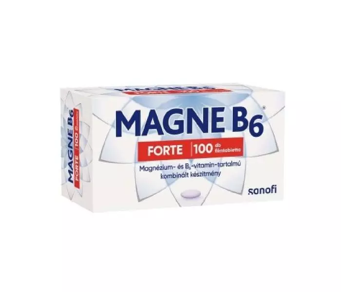 Magne B6 Forte filmtabletta 100x buborékcsomagolásban