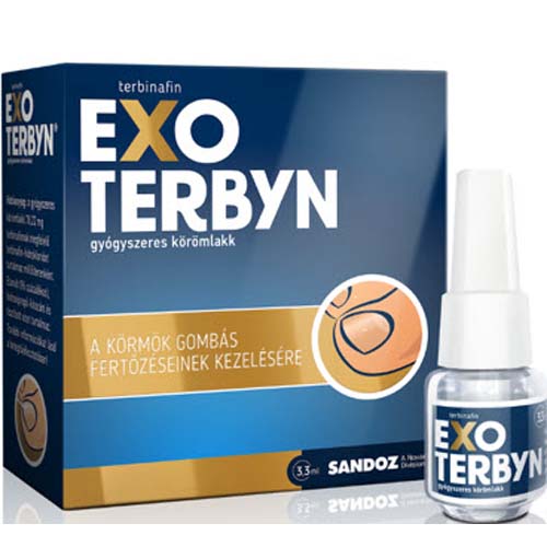 Exoterbyn gyógyszeres körömlakk 3,3ml