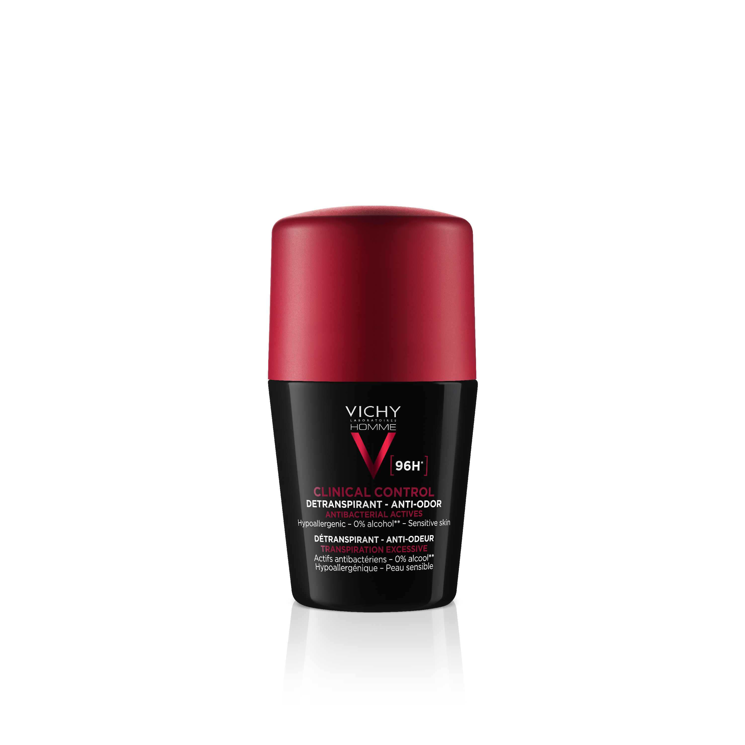 Vichy Clinical Control deo golyós 96h férfi 50ml
