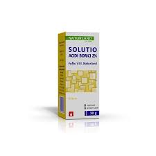 Sol. acidi borici 2% FoNo VIII NATURLAND 30g