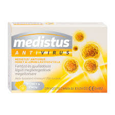 Ceres Medistus Antivirus lágypasztilla méz-citrom 10x