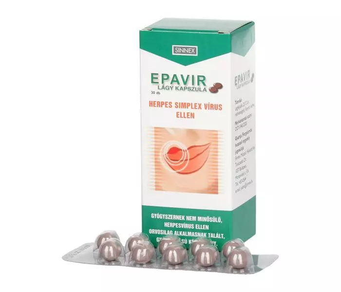Epavir kapszula 30x