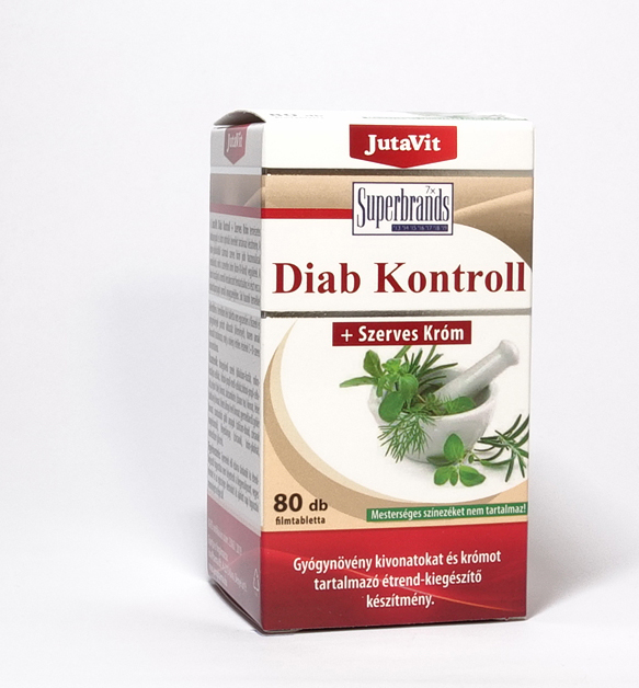 JutaVit Diabétesz Kontroll tabletta 80x